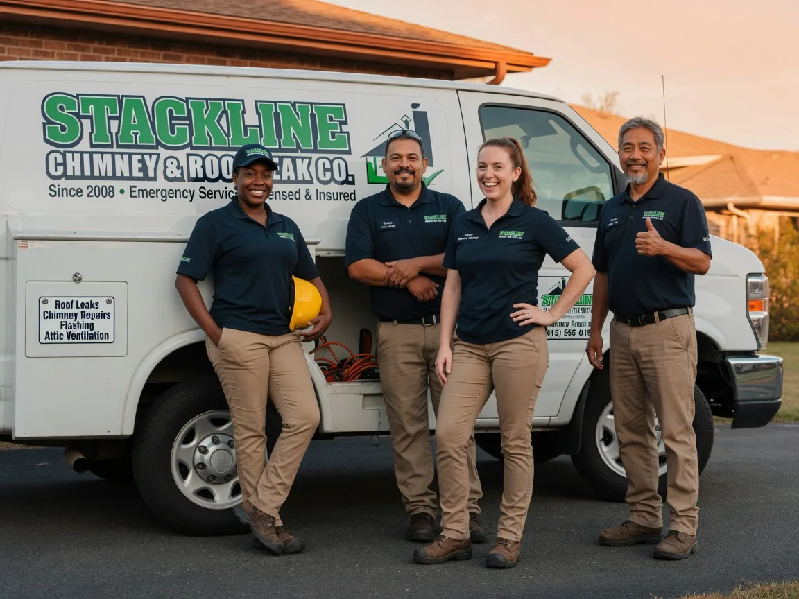 Chimney flashing repair company in Conroy, IA